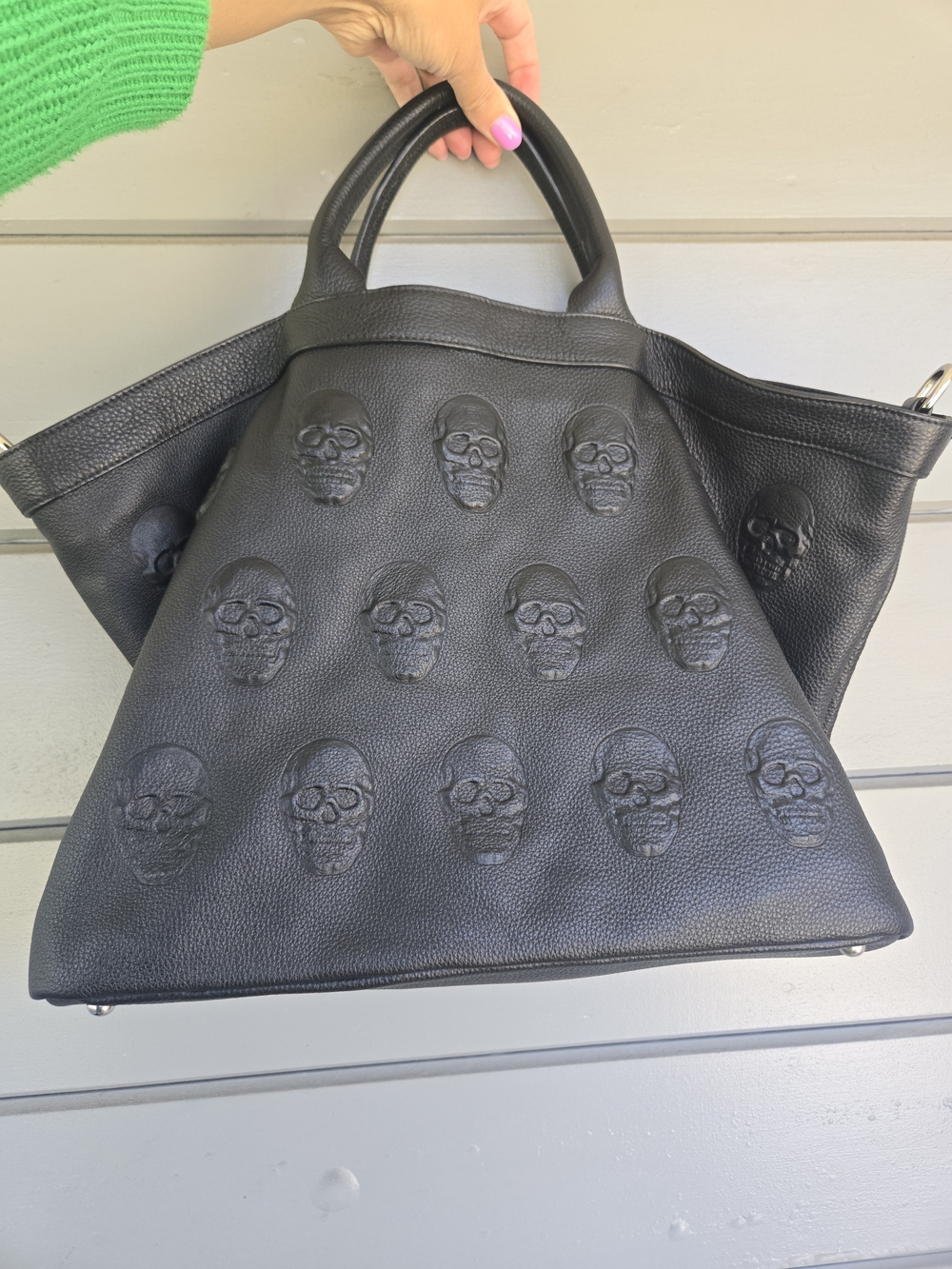 IO Pelle Skulls Tote